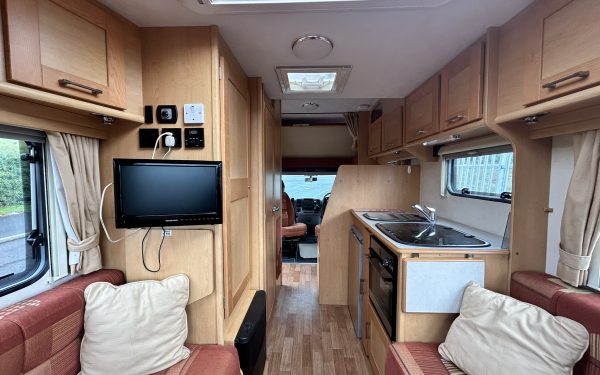 Inside a Motorhome